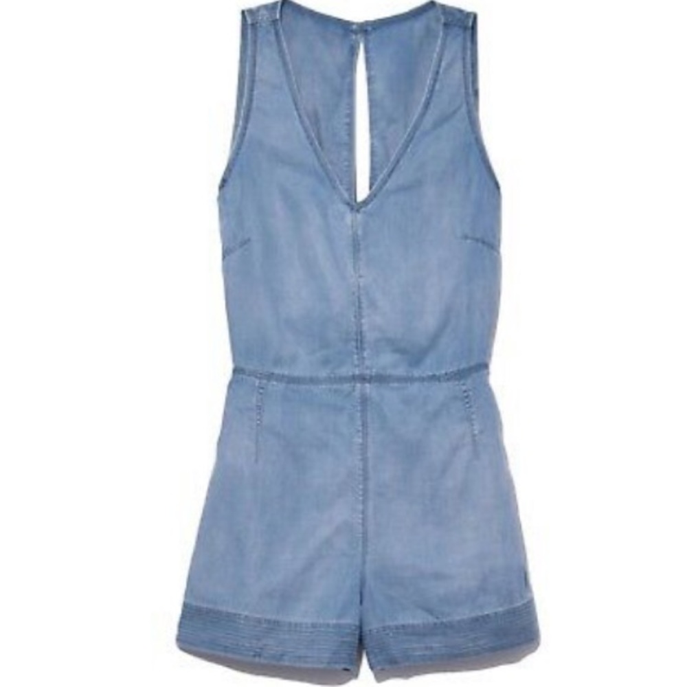 rag & bone/JEAN Mojave chambray romper